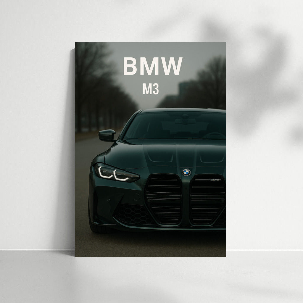 BMW M3 G80: Dynamics and Power on Your Wall