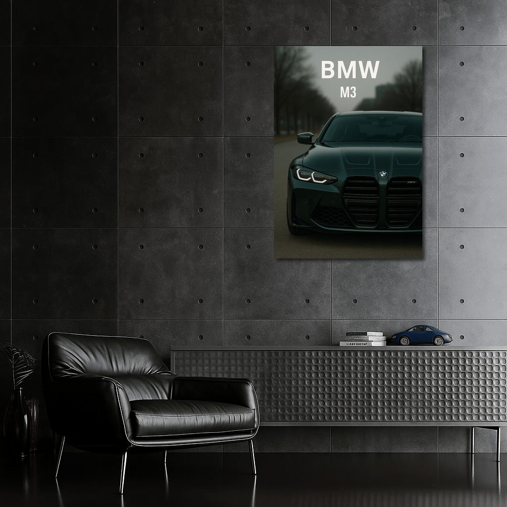 BMW M3 G80: Dynamics and Power on Your Wall