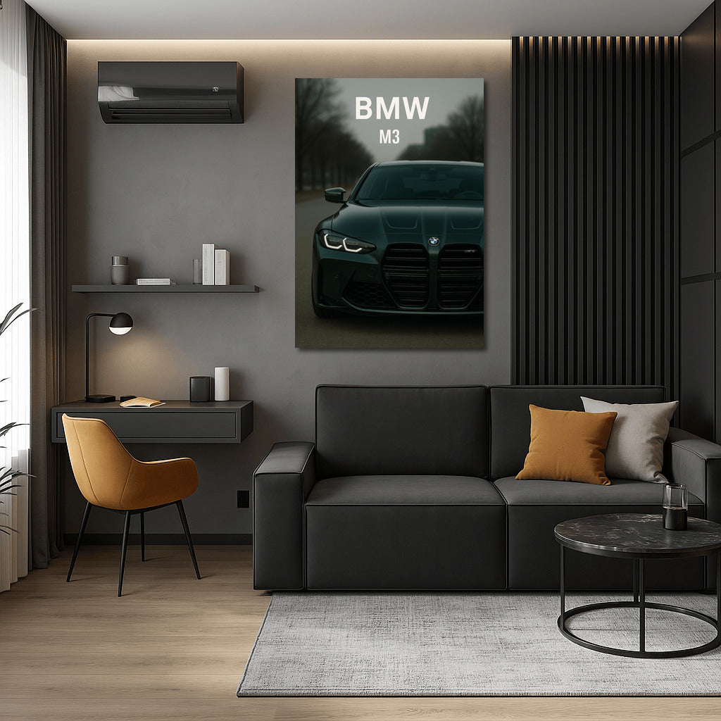 BMW M3 G80: Dynamics and Power on Your Wall