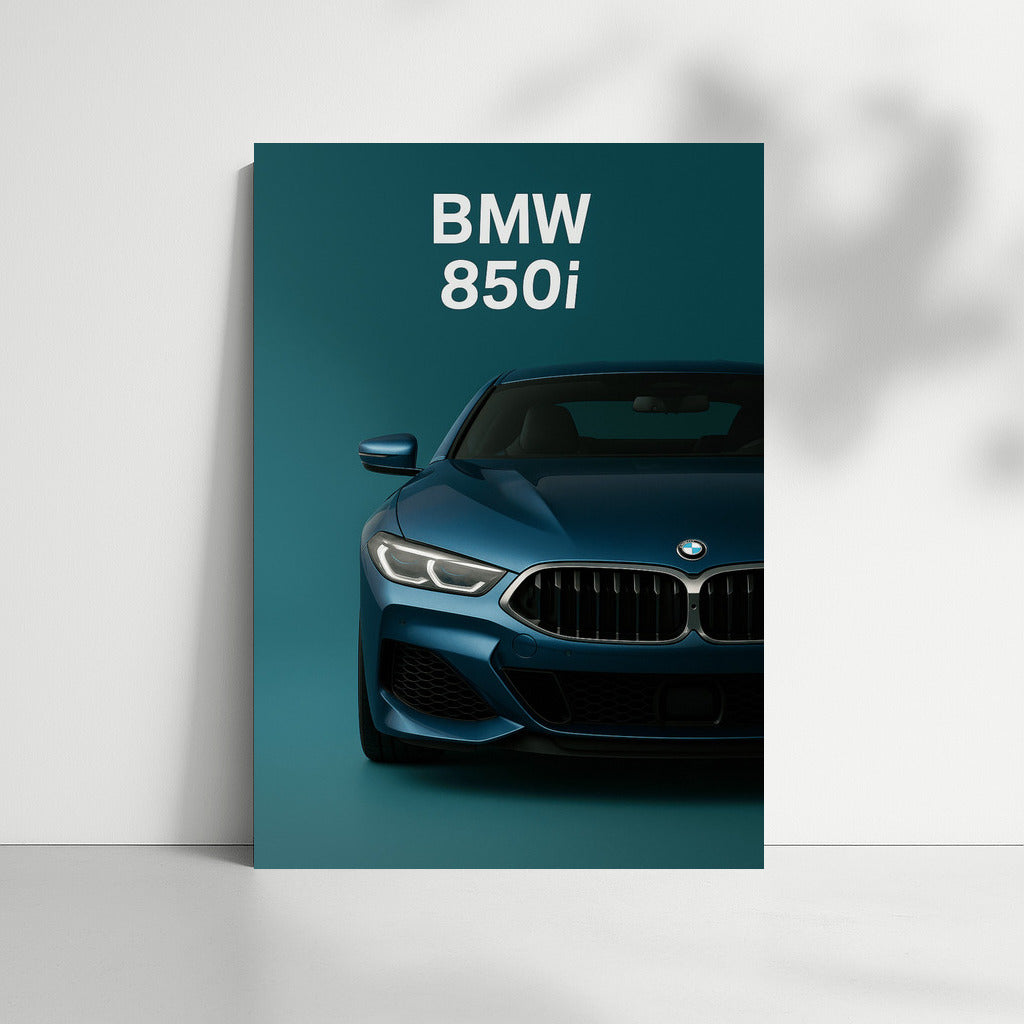 The elegant power of the BMW 850i G15: The art of automobile engineering