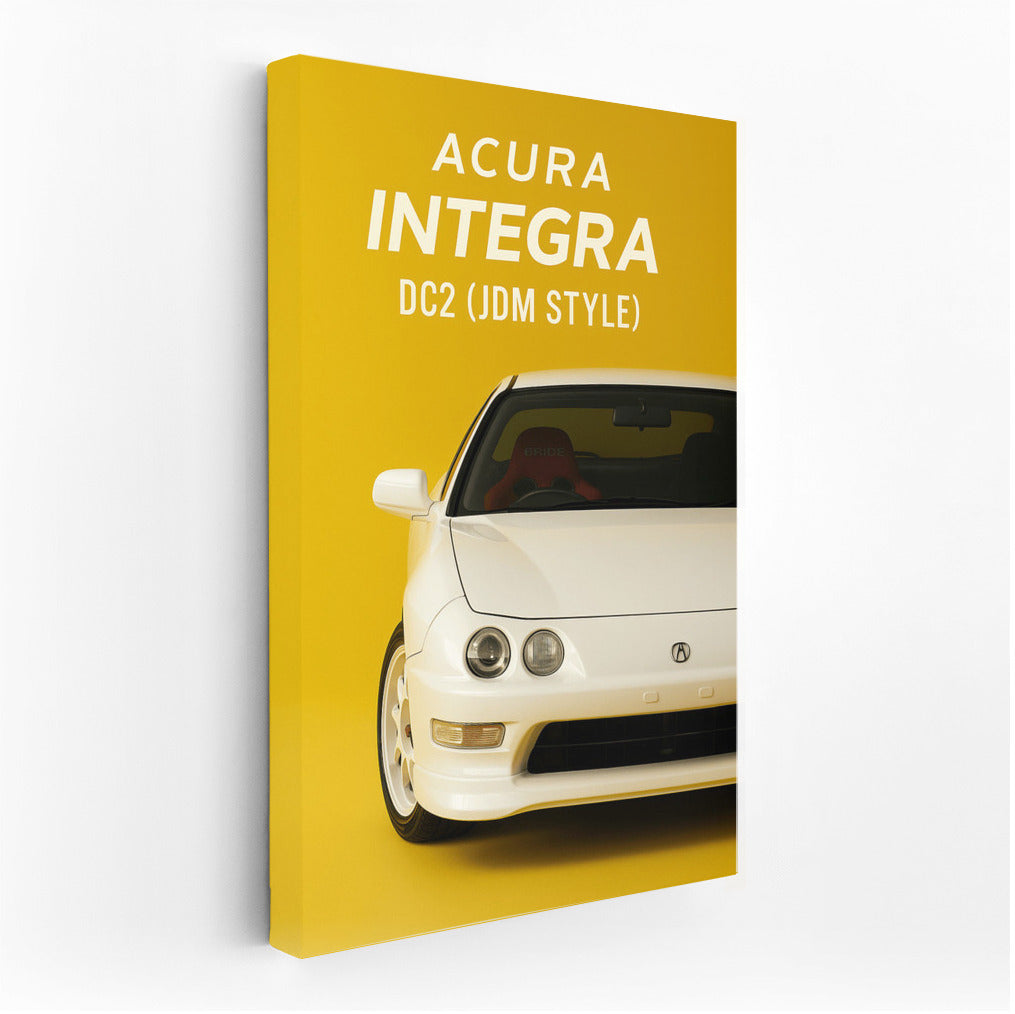 Acura Integra DC2 in JDM style: Dynamics and Speed