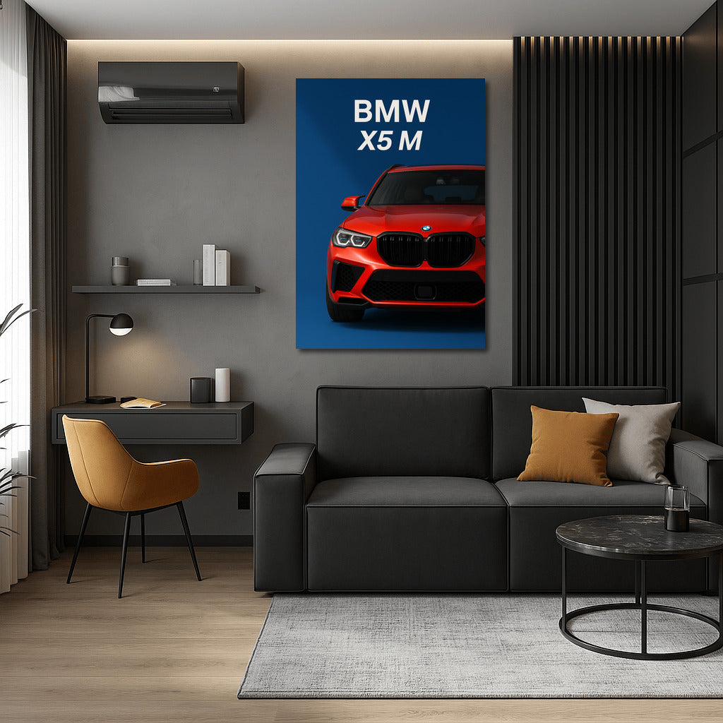 Dynamics and style: BMW X5 M F95 in motion