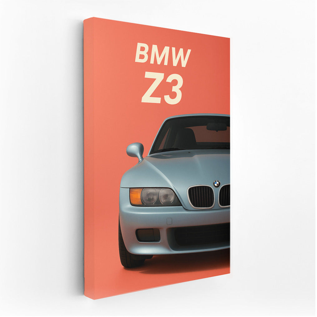 BMW Z3: Style and Power on Canvas