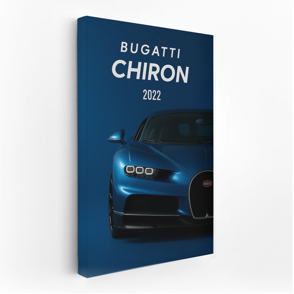 Speed and Elegance: Bugatti Chiron 2022 on Your Wall