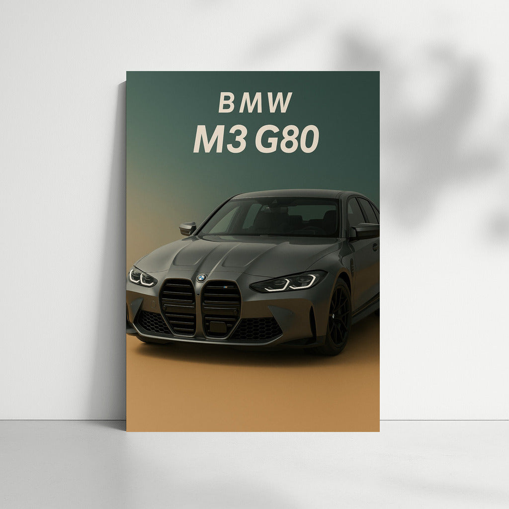 Speed in Gray: BMW M3 G80 Gray