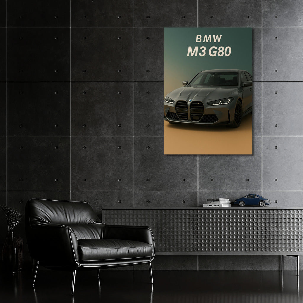 Speed in Gray: BMW M3 G80 Gray