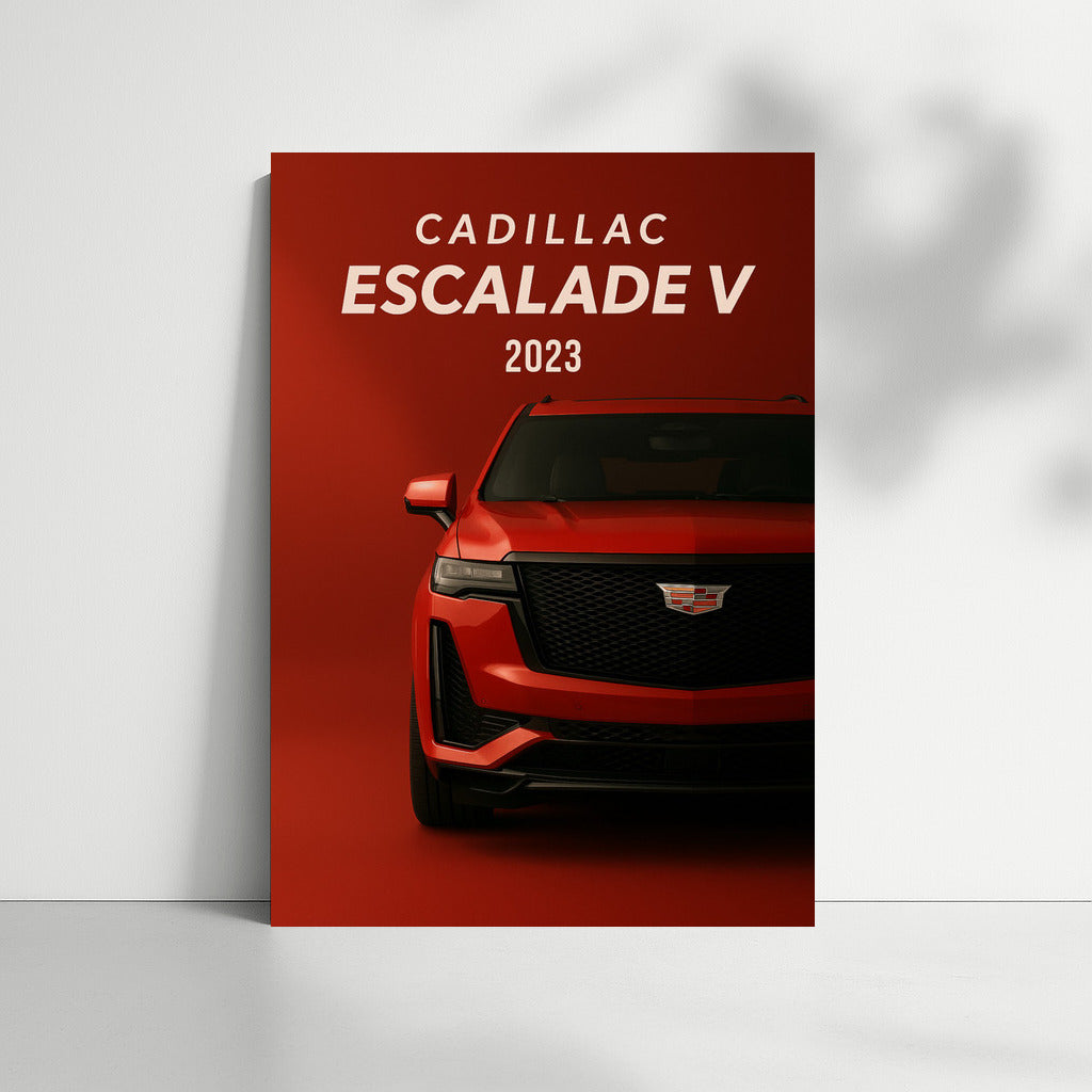 Cadillac Escalade V: Elegance and Power on Your Wall
