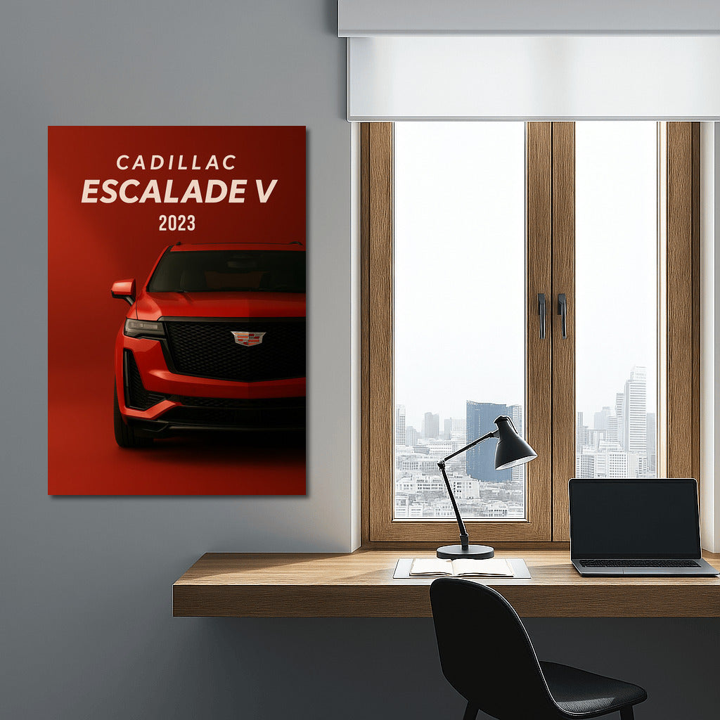 Cadillac Escalade V: Elegance and Power on Your Wall