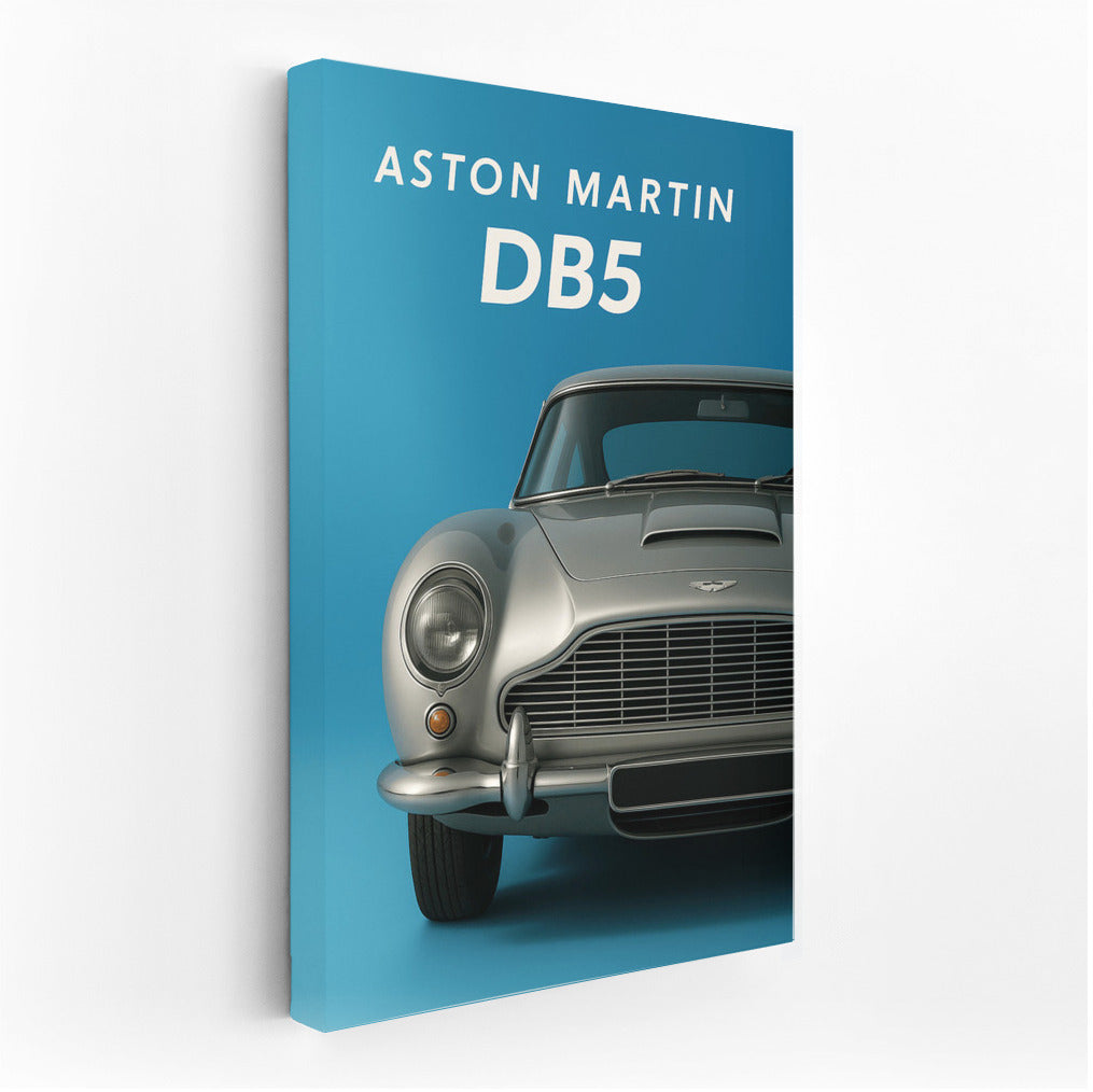 Elegance and history: Aston Martin DB5 on your wall