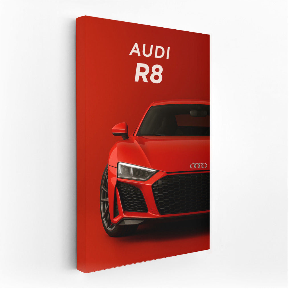 Audi R8 4S: Dynamics and Style in Bright Colors