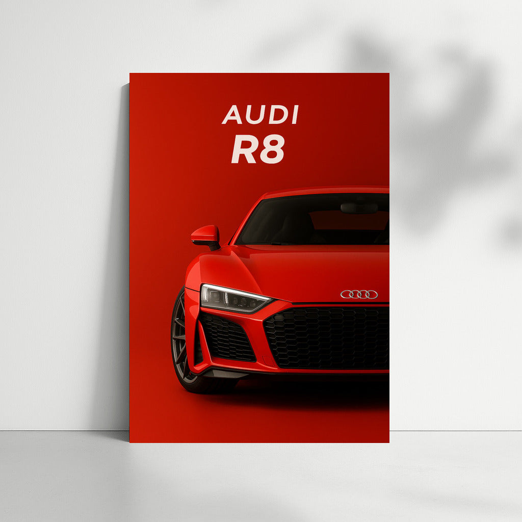 Audi R8 4S: Dynamics and Style in Bright Colors