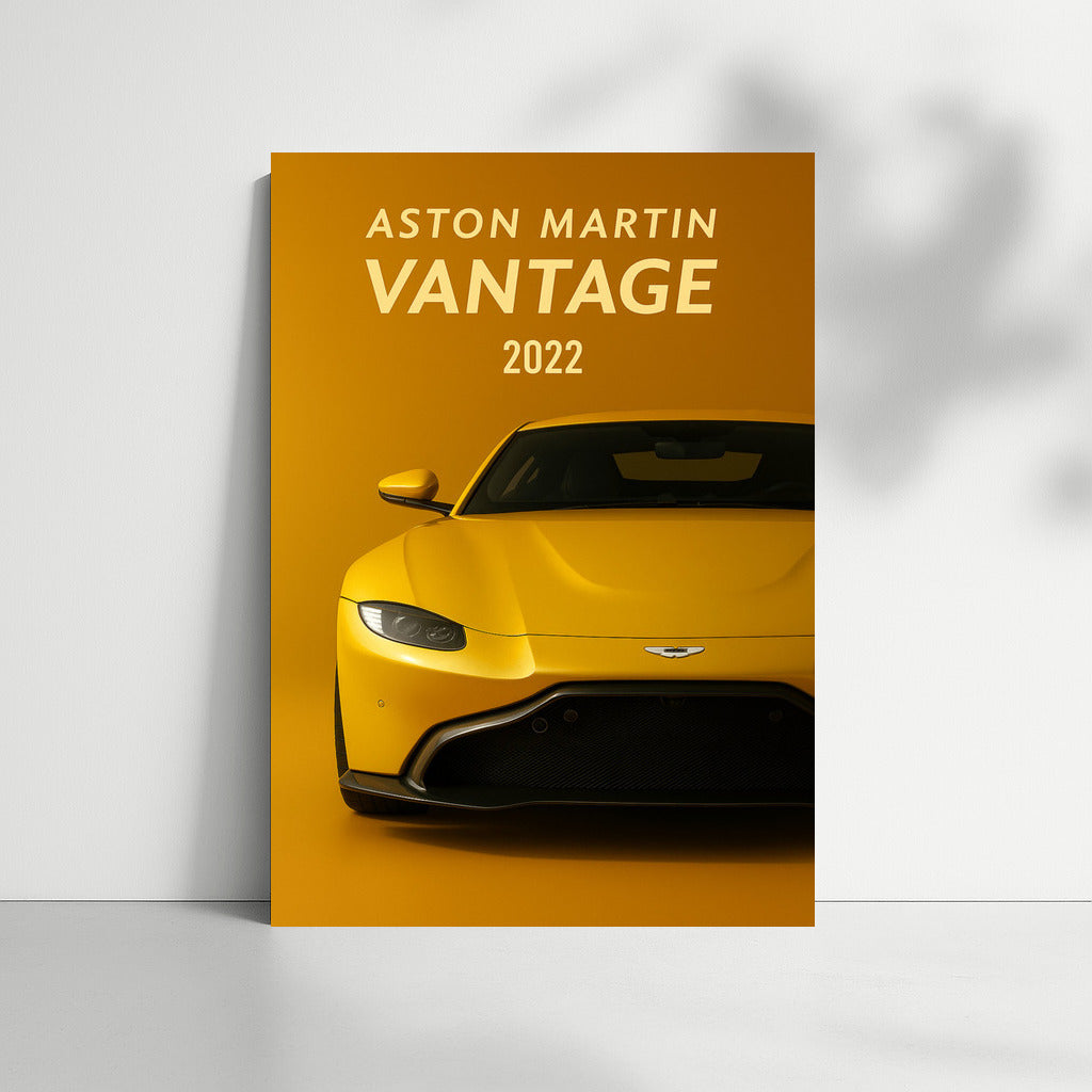Aston Martin Vantage 2022: Power and Elegance on Your Wall