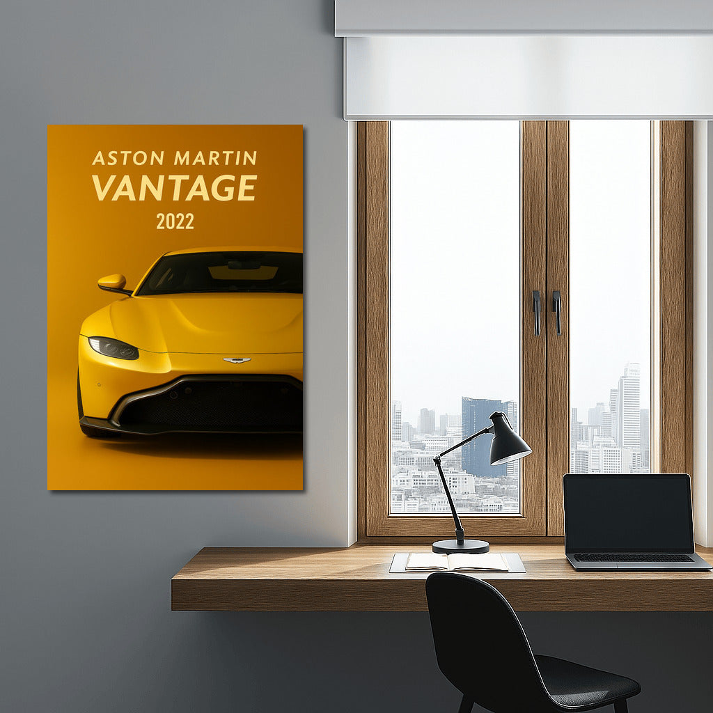 Aston Martin Vantage 2022: Power and Elegance on Your Wall