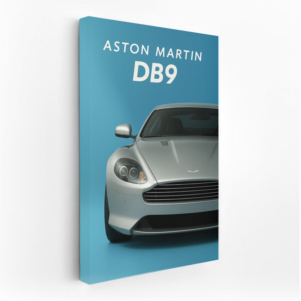 Aston Martin DB9: Elegance and Speed on Your Wall