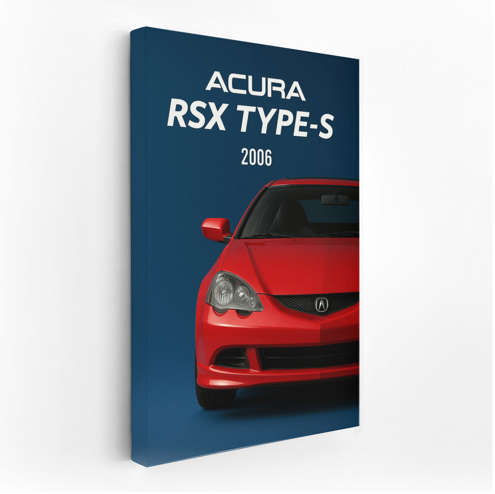 Luxurious Red Acura RSX Type S 2006: Symbol of Speed and Style
