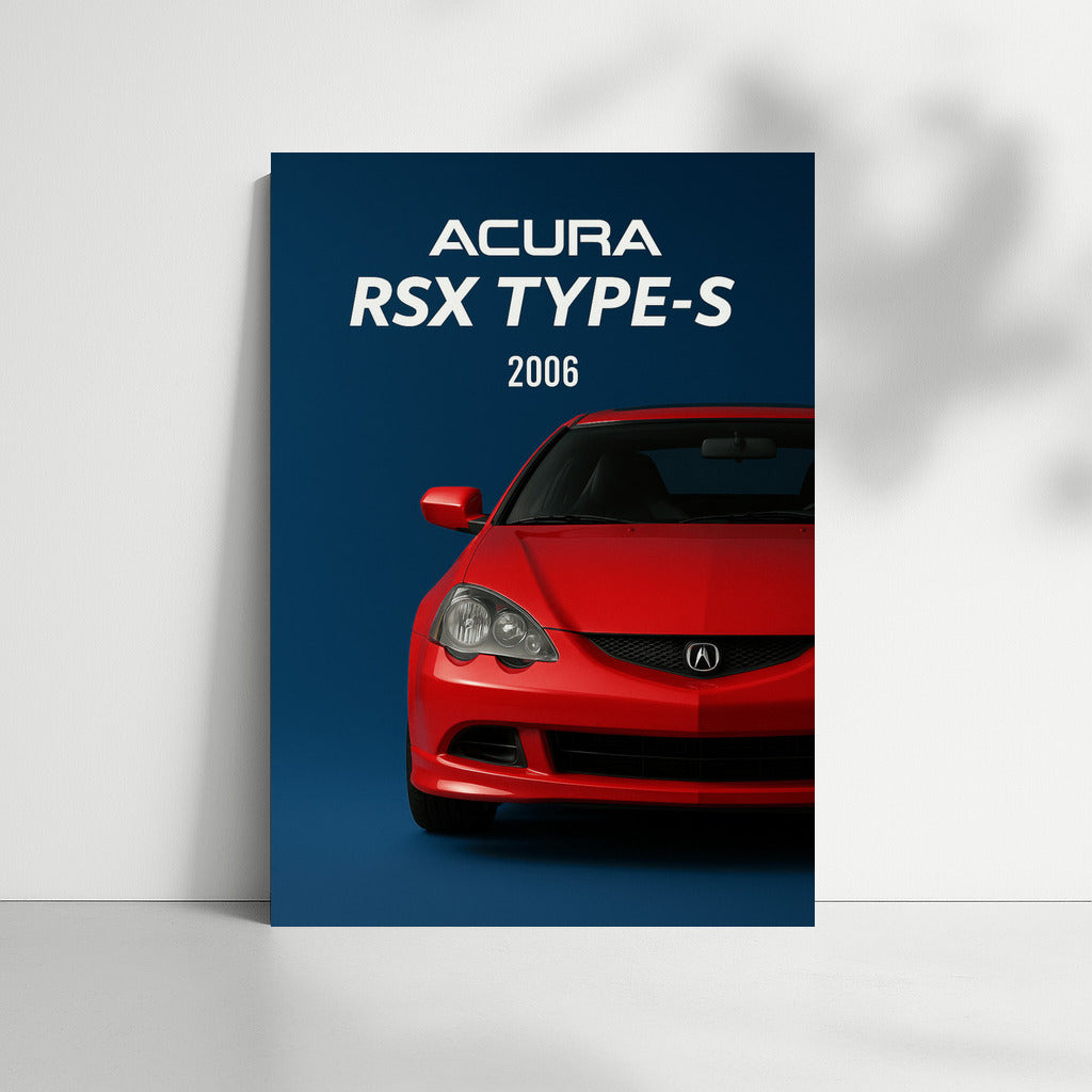 Luxurious Red Acura RSX Type S 2006: Symbol of Speed and Style