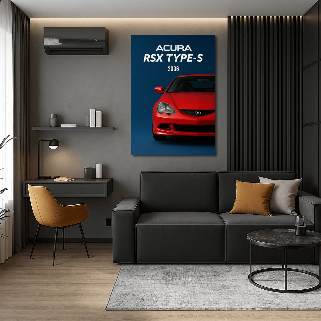 Luxurious Red Acura RSX Type S 2006: Symbol of Speed and Style