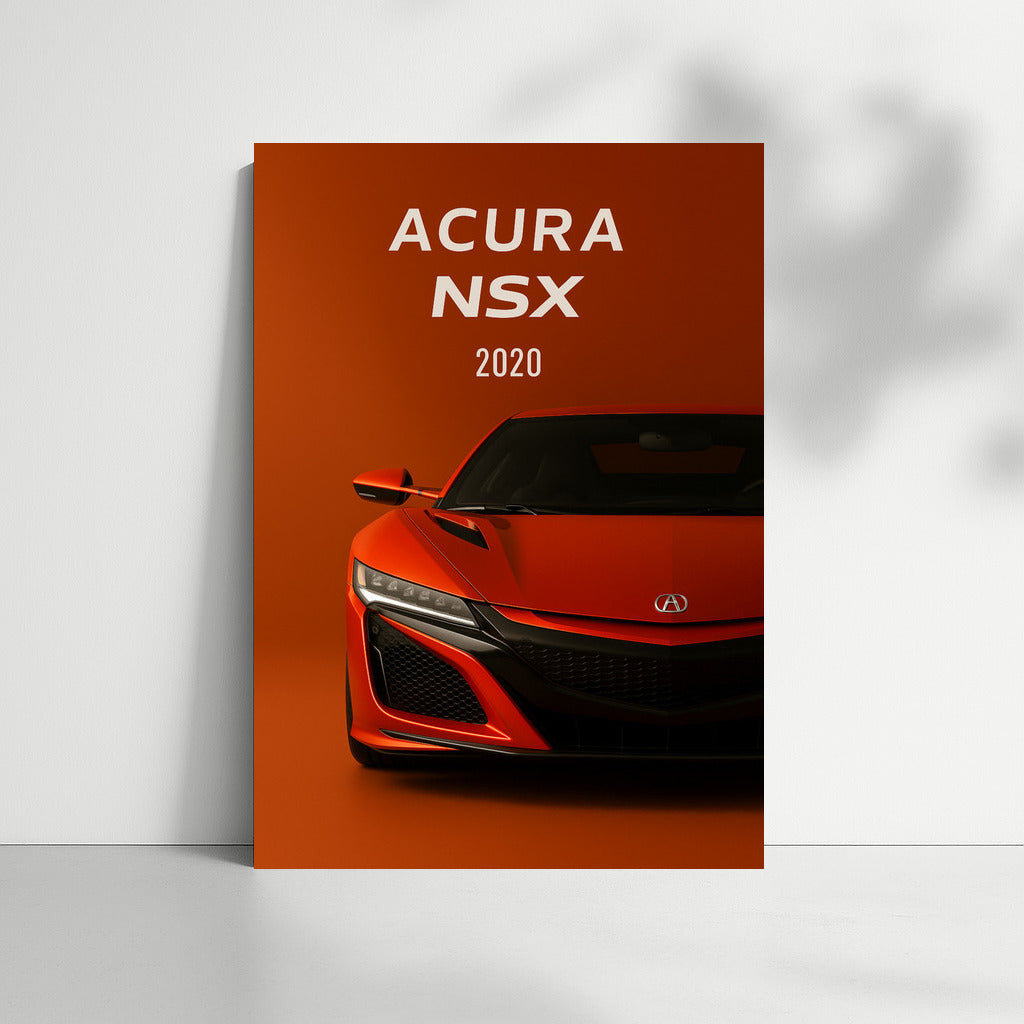 Dynamics and style: 2020 Acura NSX interior