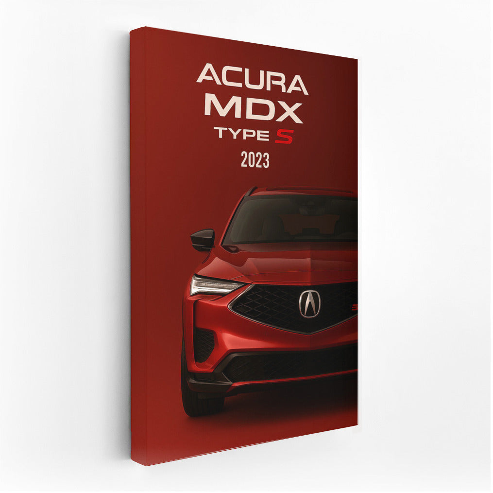 2023 Acura MDX Type S: Power and Style on Your Wall