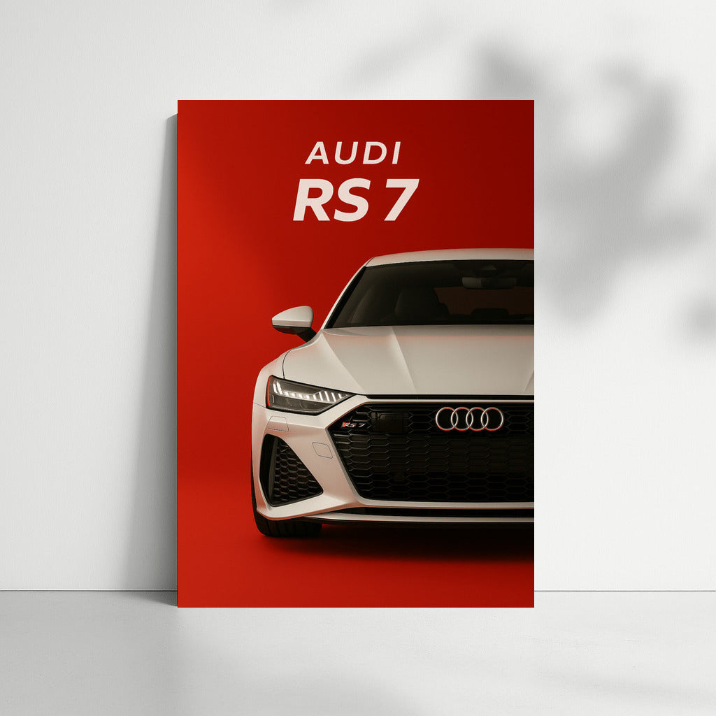 Audi RS7 C8: Dynamics and Elegance on Your Wall