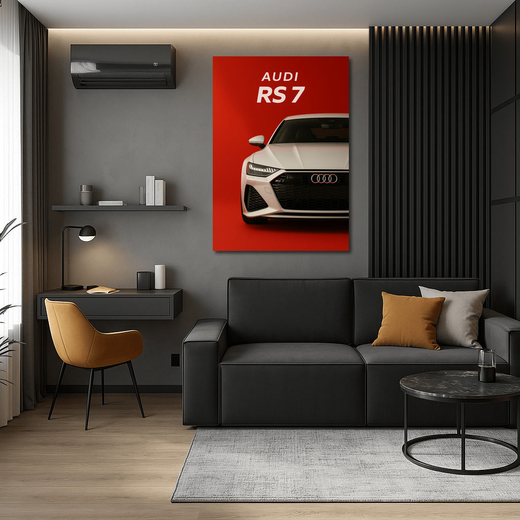 Audi RS7 C8: Dynamics and Elegance on Your Wall