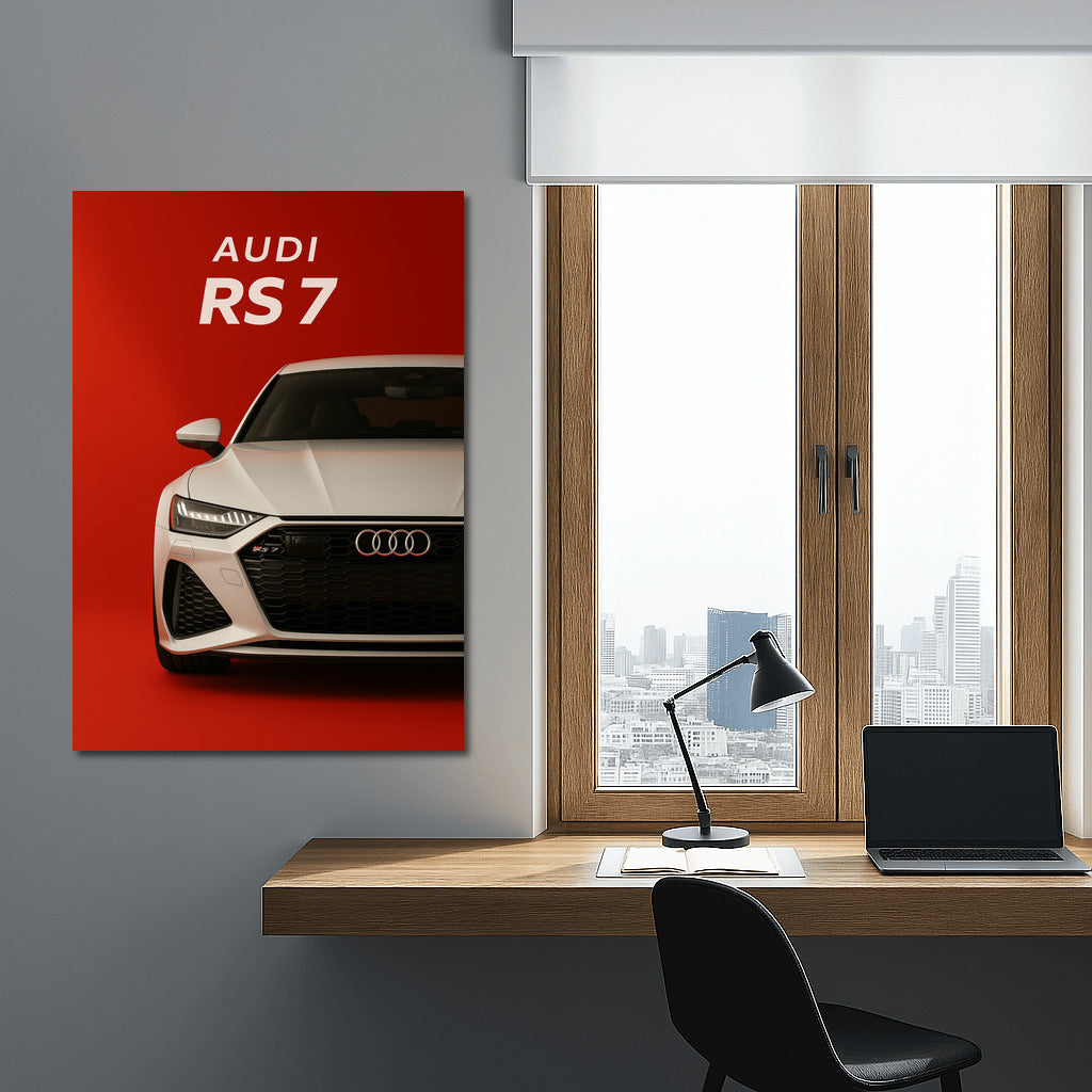 Audi RS7 C8: Dynamics and Elegance on Your Wall