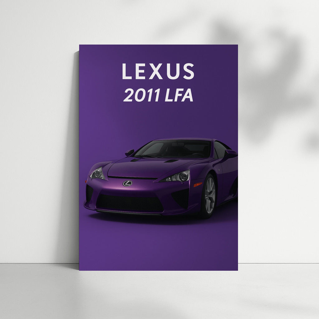 2011 Lexus LFA: Luxury and Speed in Dynamics