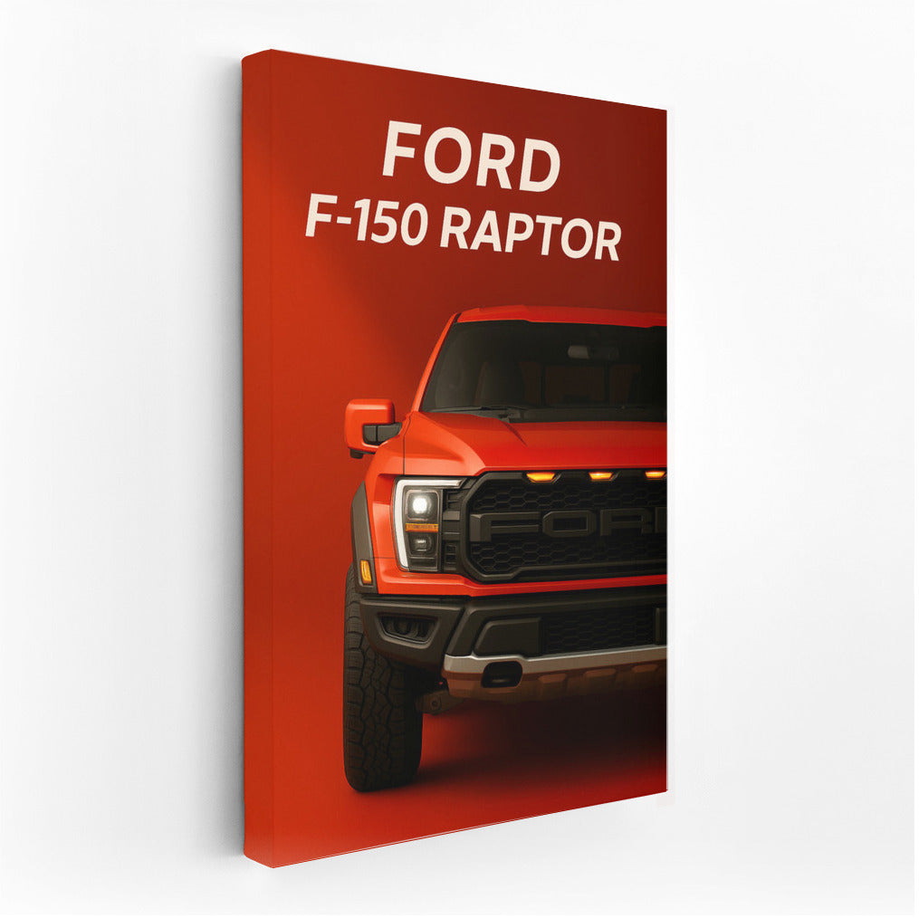 Ford F-150 Raptor: Dynamics and Design on Your Wall