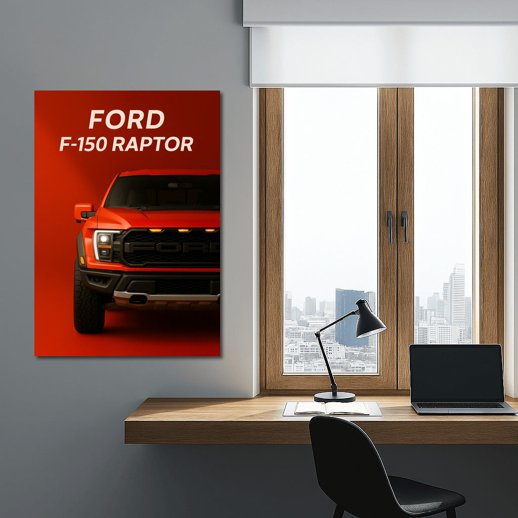 Ford F-150 Raptor: Dynamics and Design on Your Wall