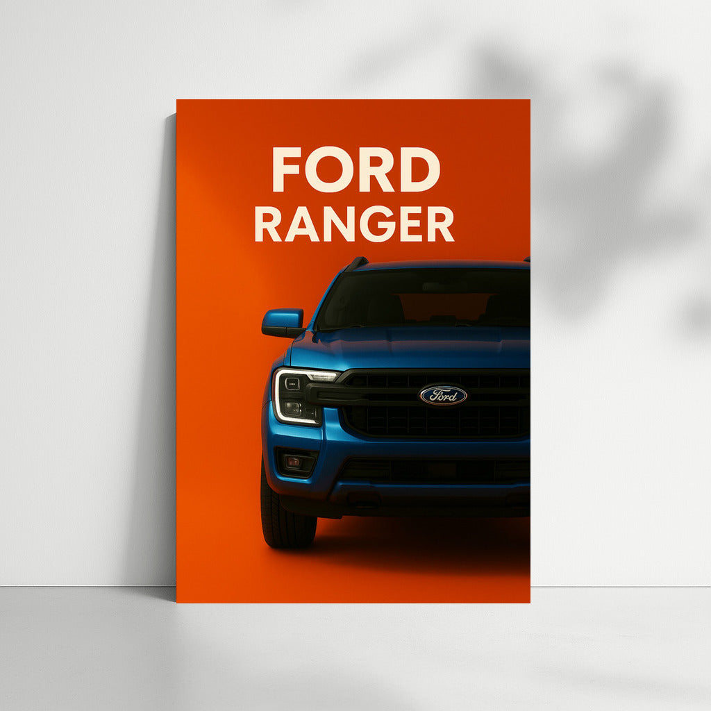 Ford Ranger: Dynamics and Style on Your Wall