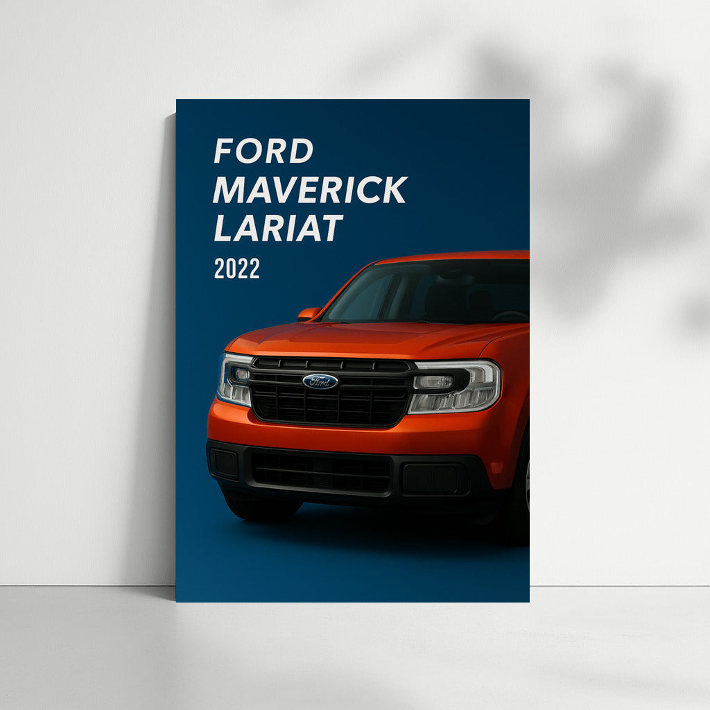 Ford Maverick Lariat: Energy and Style on the Wall