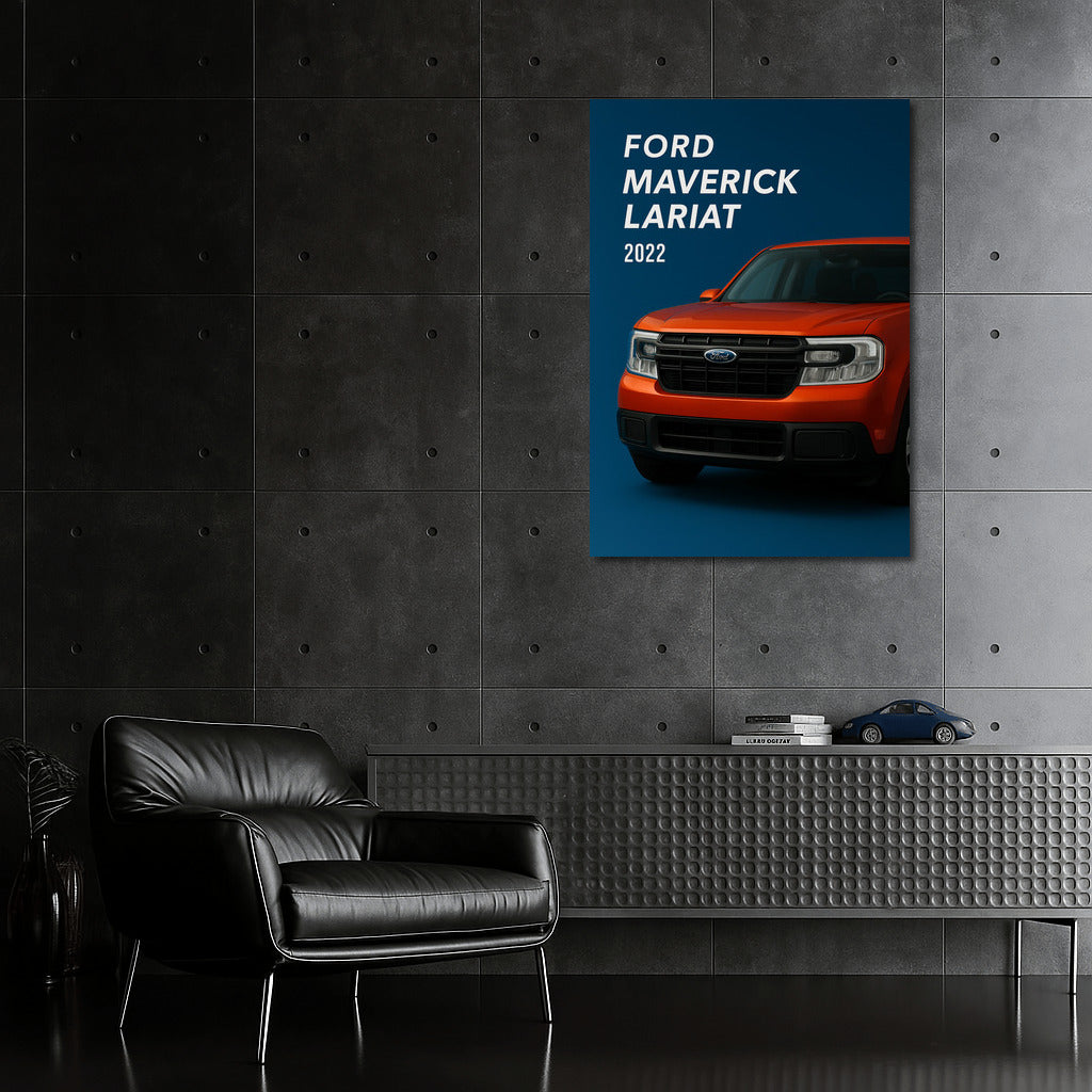 Ford Maverick Lariat: Energy and Style on the Wall