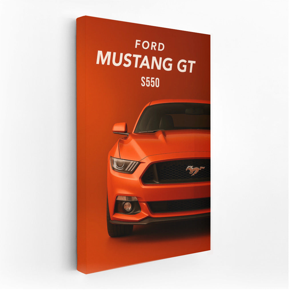 Ford Mustang GT S550: Dynamics and Style in the Interior