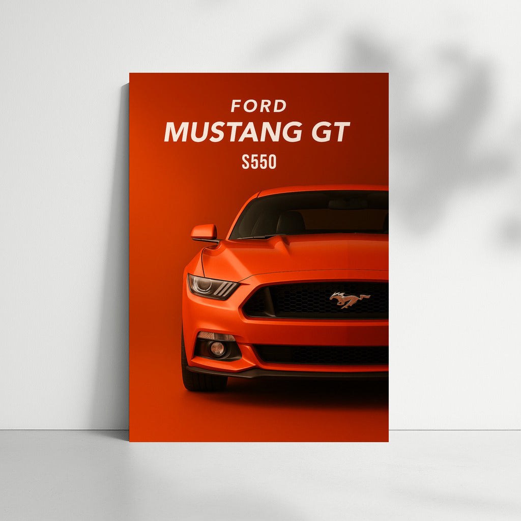 Ford Mustang GT S550: Dynamics and Style in the Interior
