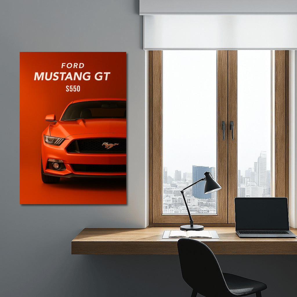 Ford Mustang GT S550: Dynamics and Style in the Interior