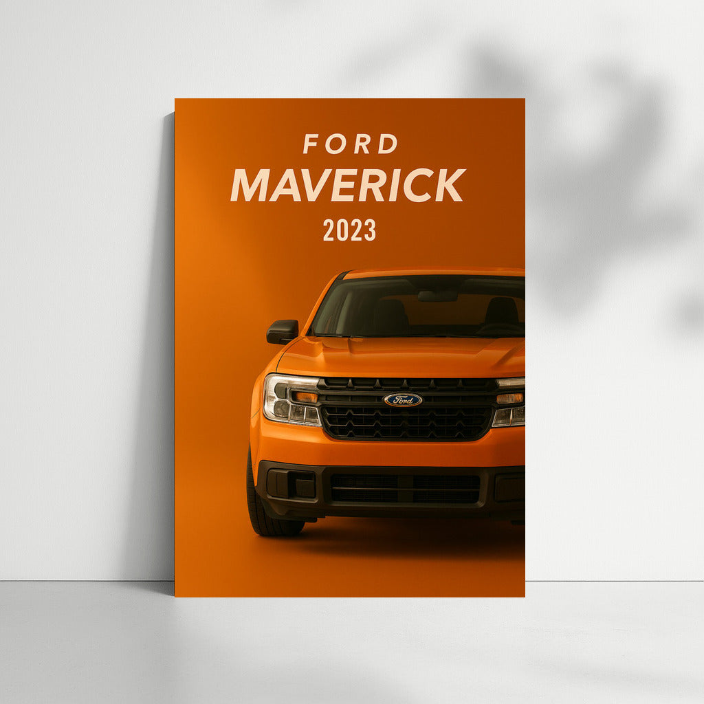 Ford Maverick 2023: Dynamics and Style on Your Wall