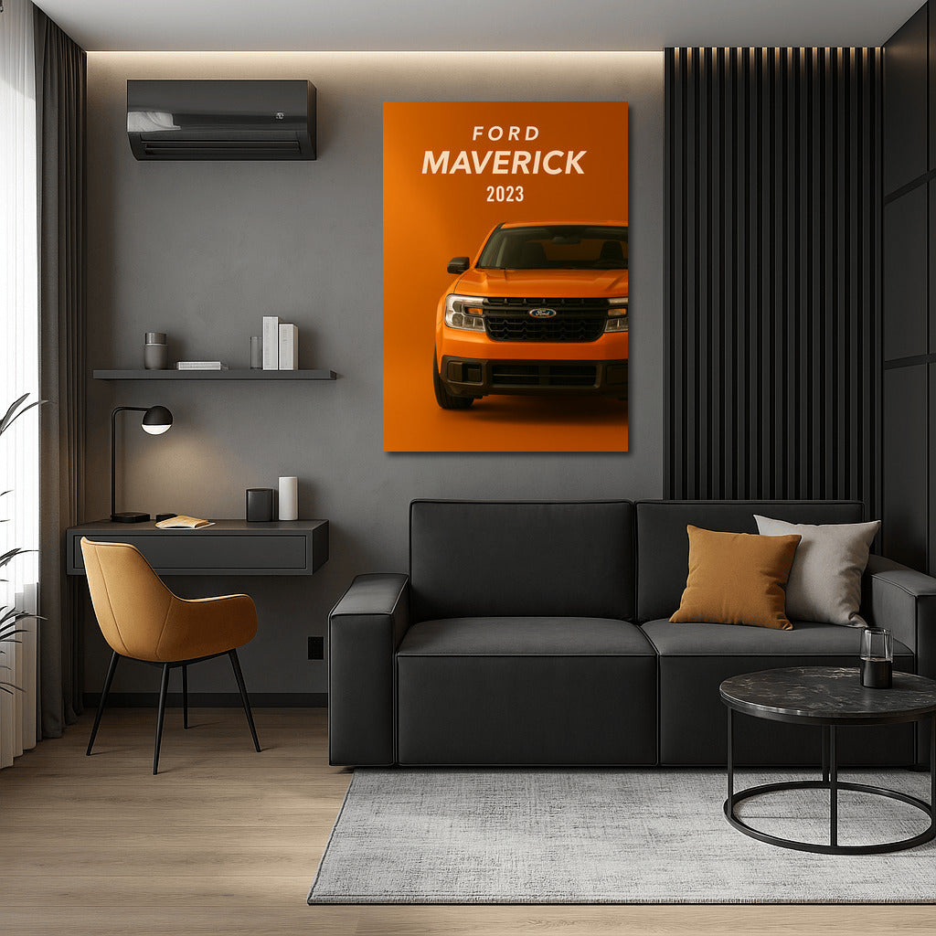 Ford Maverick 2023: Dynamics and Style on Your Wall