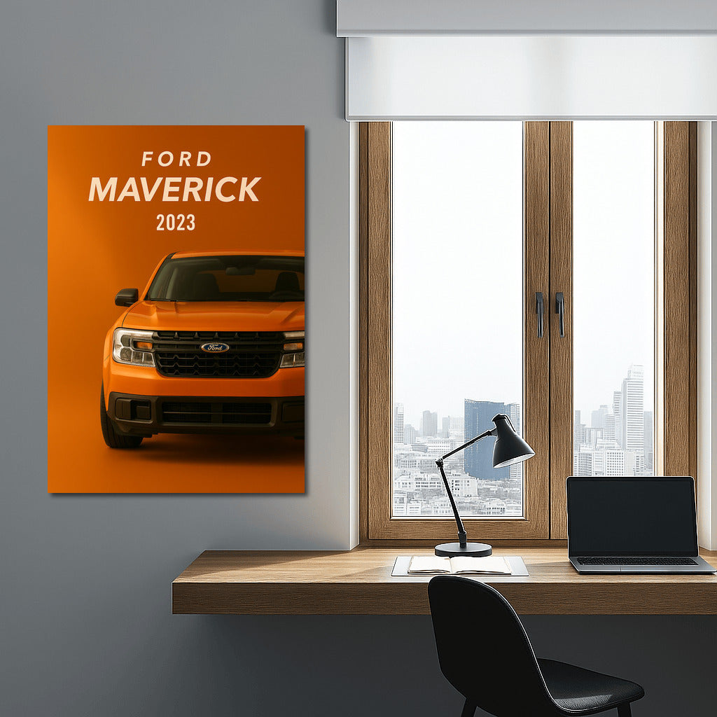 Ford Maverick 2023: Dynamics and Style on Your Wall