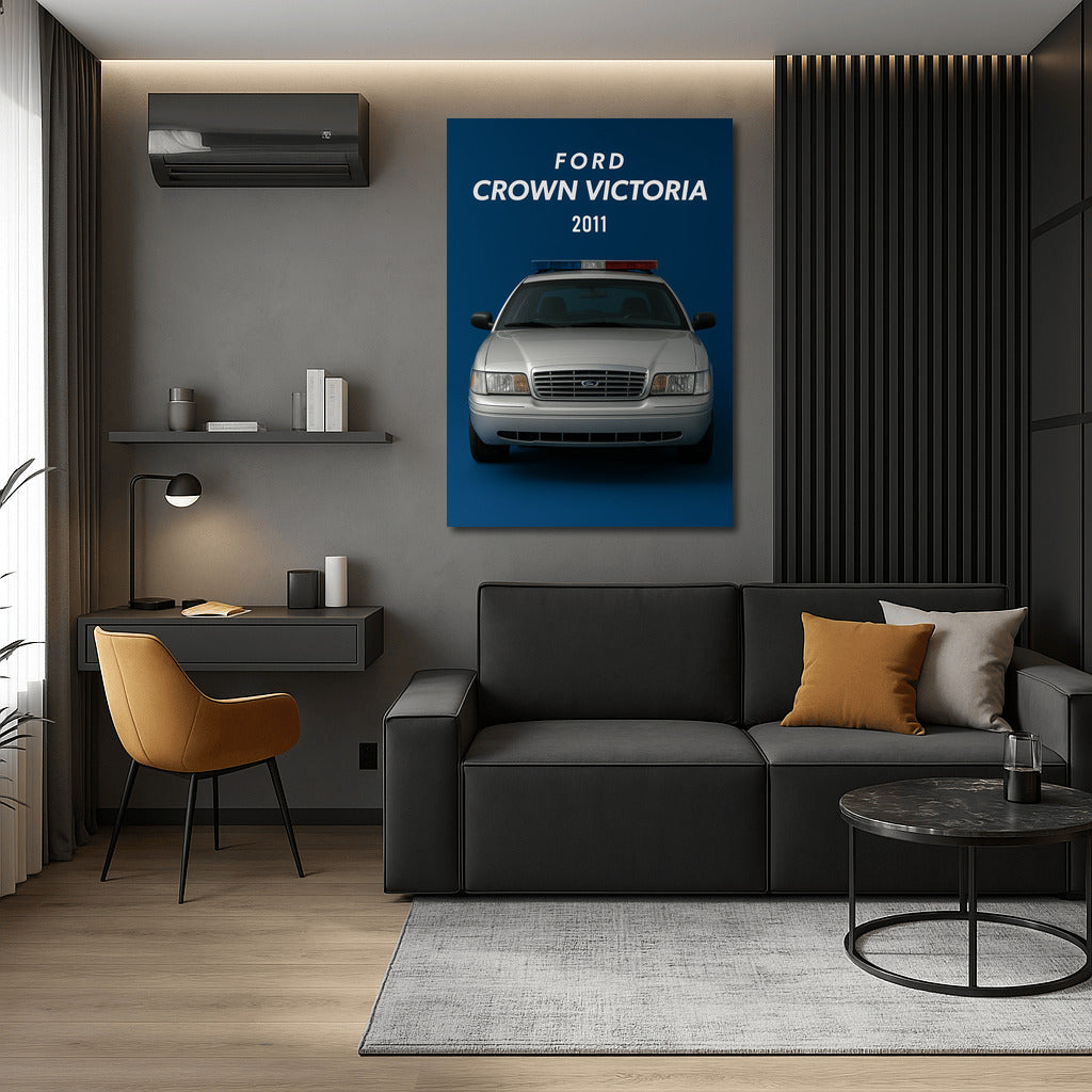 The Legendary Ford Crown Victoria P71 2011: Icon of Style and Speed