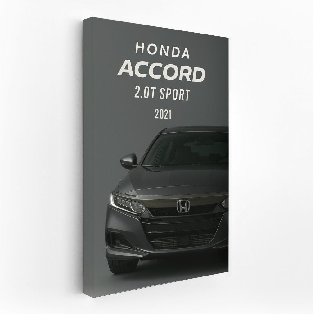 Honda Accord 2.0T Sport: Power and Style on Your Wall