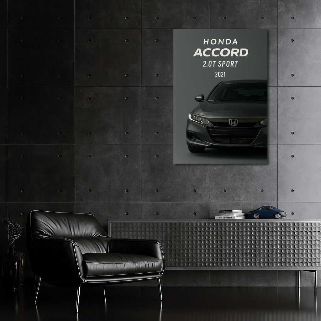 Honda Accord 2.0T Sport: Power and Style on Your Wall