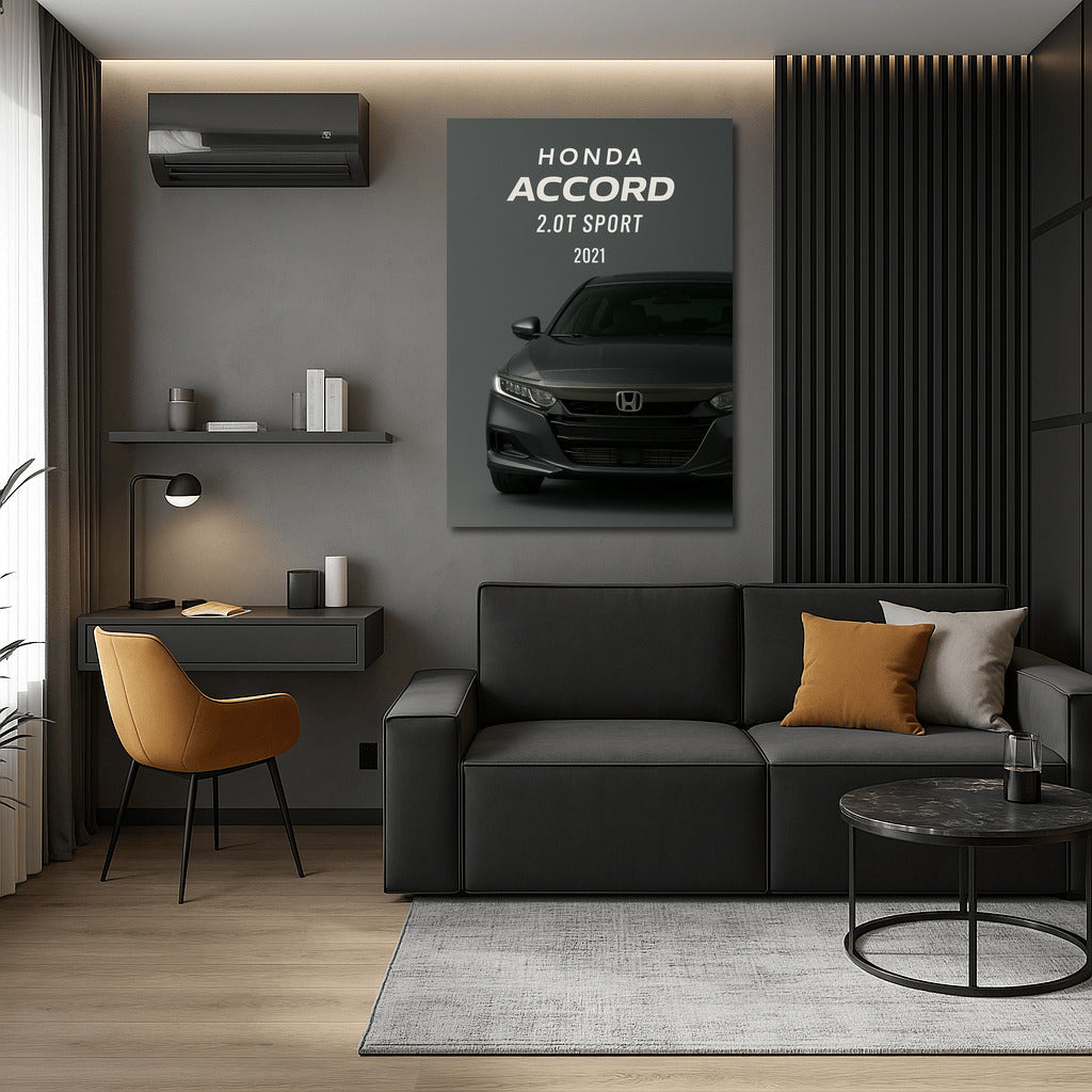 Honda Accord 2.0T Sport: Power and Style on Your Wall