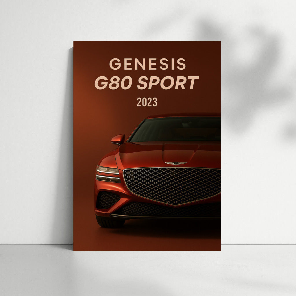 Genesis G80 Sport: Elegance and Speed in the Interior