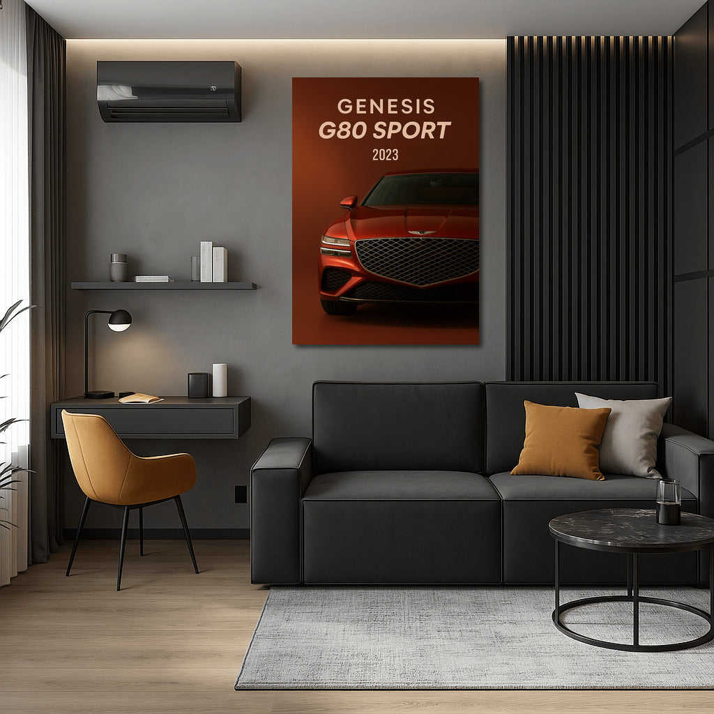 Genesis G80 Sport: Elegance and Speed in the Interior