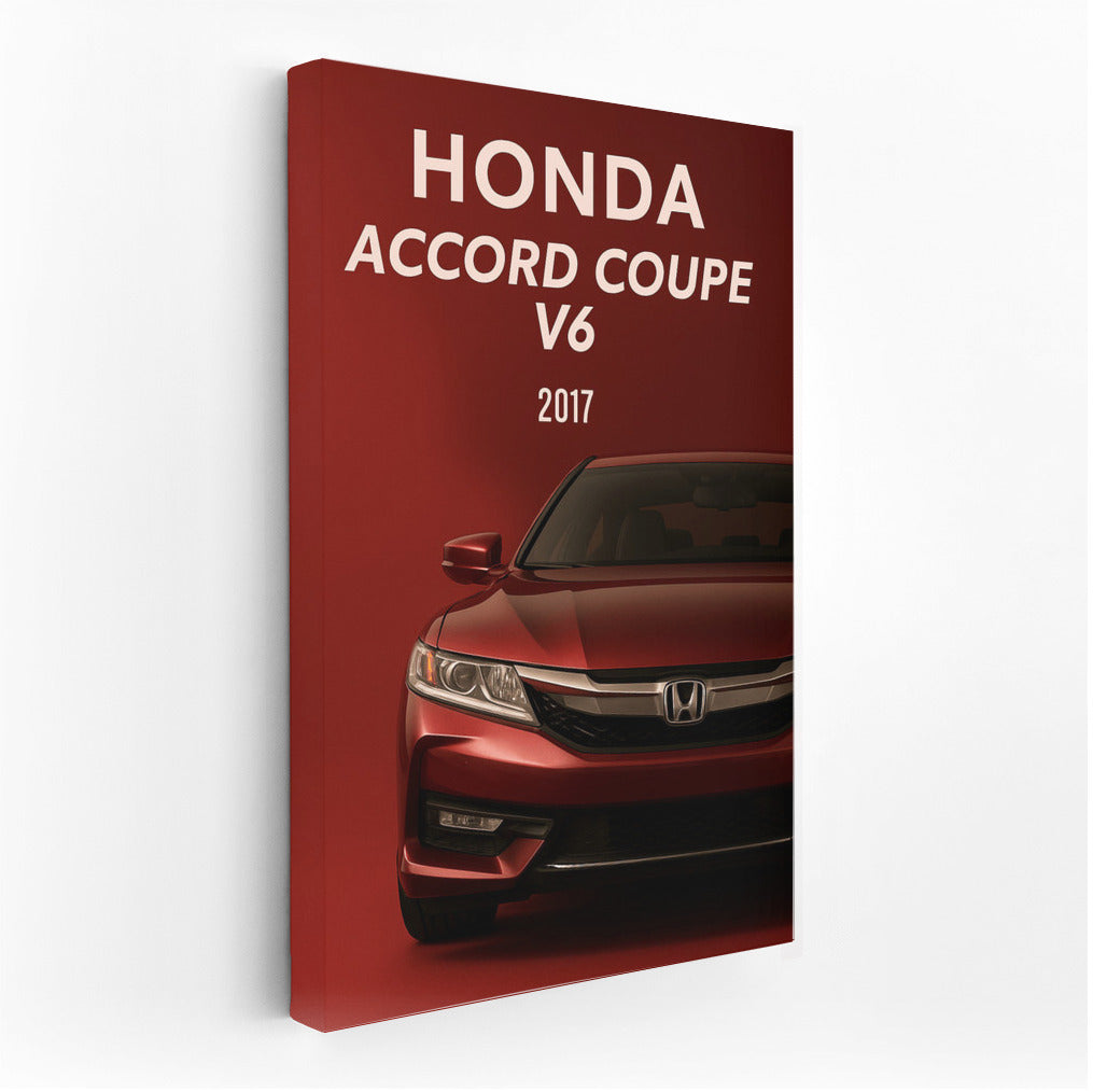 Honda Accord Coupe V6 2017: Dynamics and Power on Your Wall