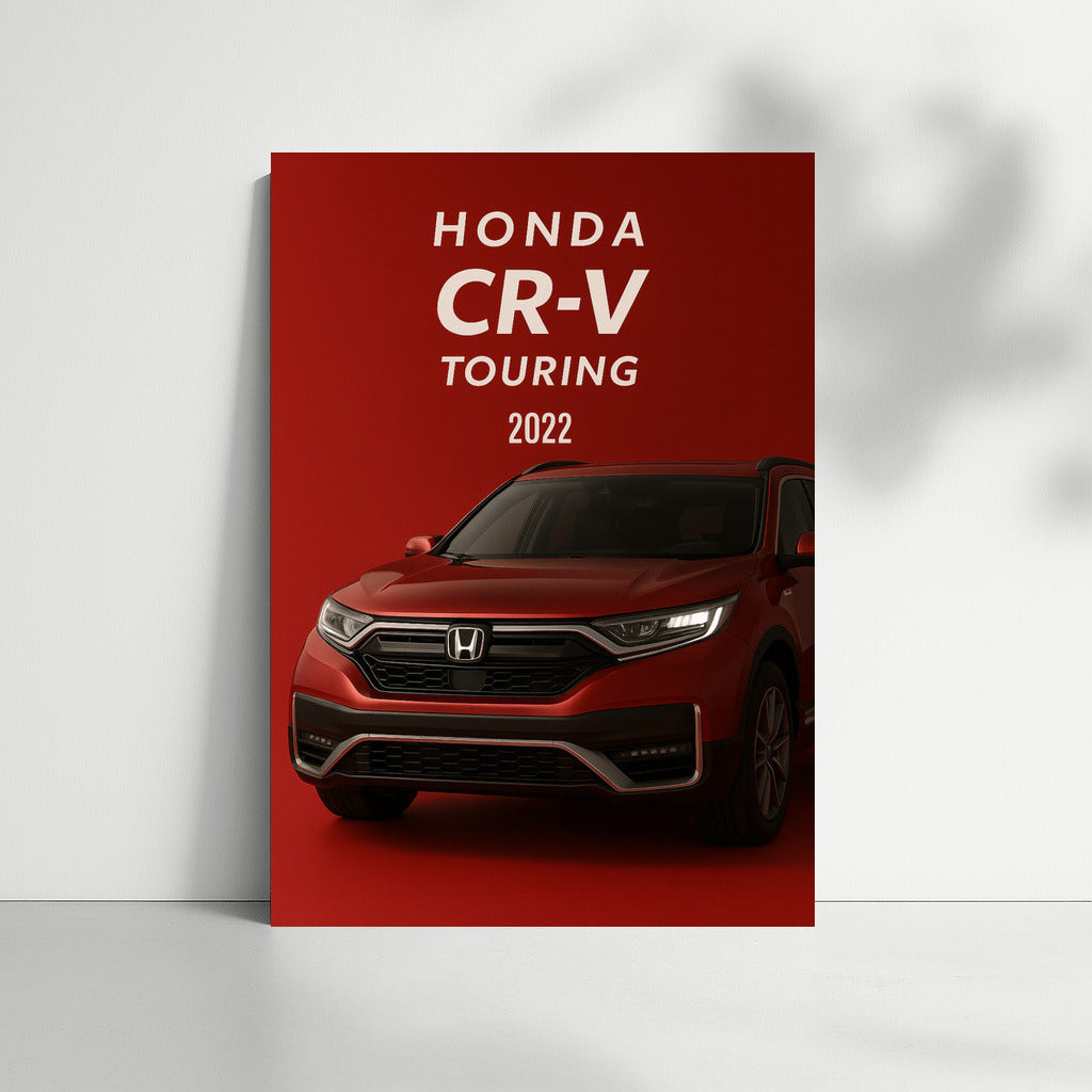 Elegant 2022 Honda CR-V Touring: Modern Wall Art