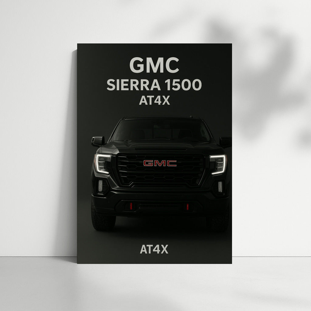 Power and Style: GMC Sierra 1500 AT4X for Your Interior