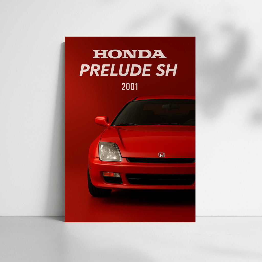 Honda Prelude SH: Dynamics and Style on Your Wall