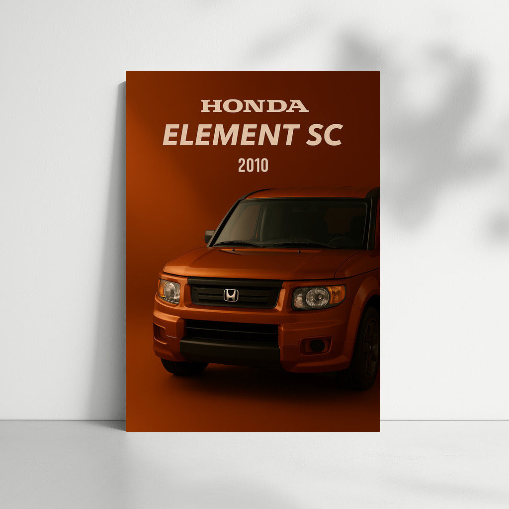 Honda Element SC 2010: Style and Power on Your Wall