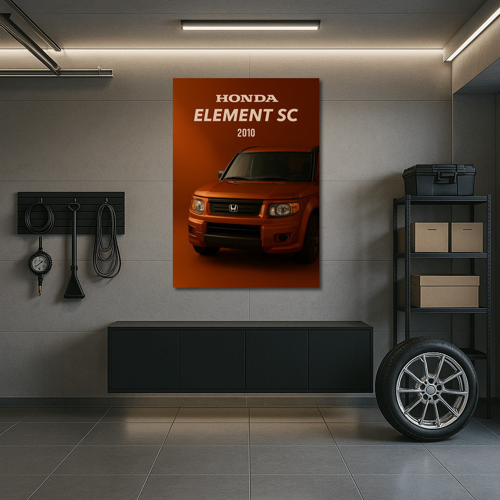 Honda Element SC 2010: Style and Power on Your Wall